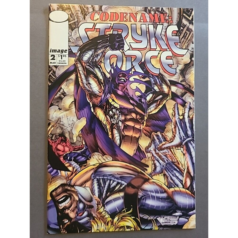 Vintage Codename: Stryke Force #2 Excellant Condition Image Comics 1994